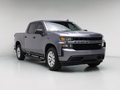 Gray 2021 Chevrolet Silverado 1500 Custom