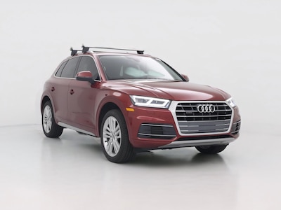 Red 2018 Audi Q5 Premium Plus