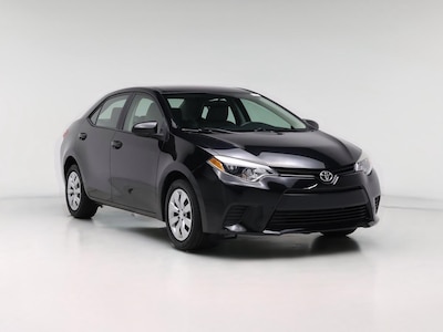 Black 2014 Toyota Corolla LE