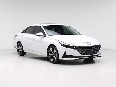 White 2023 Hyundai Elantra Limited