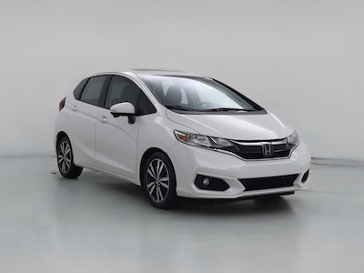 White 2019 Honda Fit EX-L
