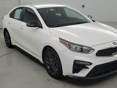 White 2020 Kia Forte GT-Line