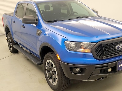 Blue 2021 Ford Ranger XL