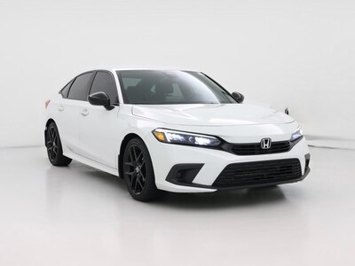White 2022 Honda Civic Sport