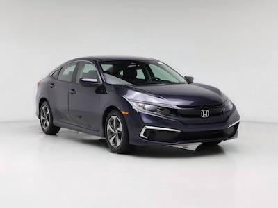 Blue 2019 Honda Civic LX