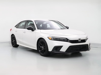 White 2022 Honda Civic Sport