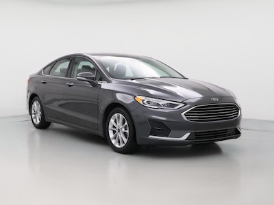 Gray 2020 Ford Fusion Hybrid SEL