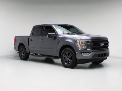 Gray 2023 Ford F150 XLT