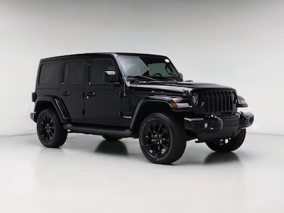 Black 2021 Jeep Wrangler Unlimited Sahara High Altitude