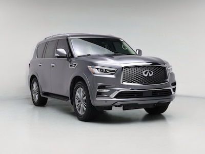 Gray 2018 Infiniti QX80