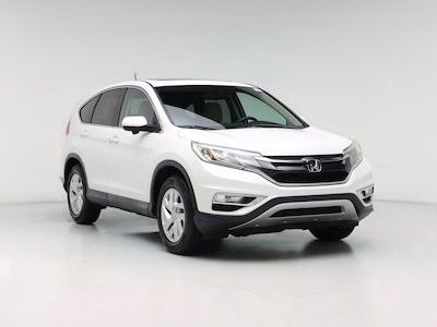 White 2016 Honda CR-V EX