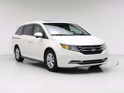 White 2015 Honda Odyssey EX-L