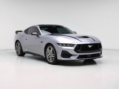 Silver 2024 Ford Mustang GT Premium