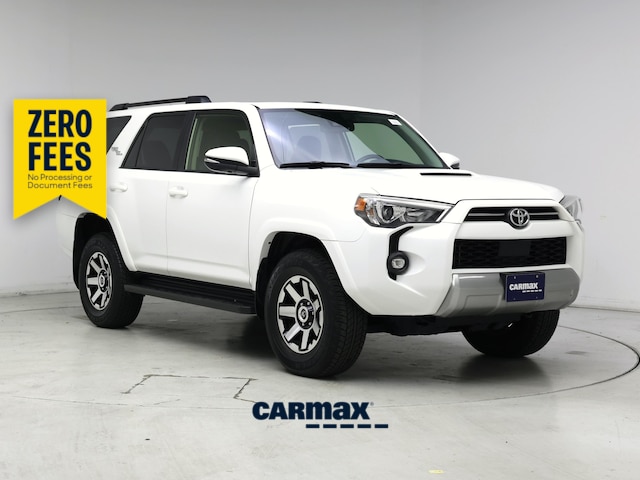 White 2023 Toyota 4Runner TRD Off-Road Premium 4WD SUV / Crossover Four-Wheel Drive Automatic