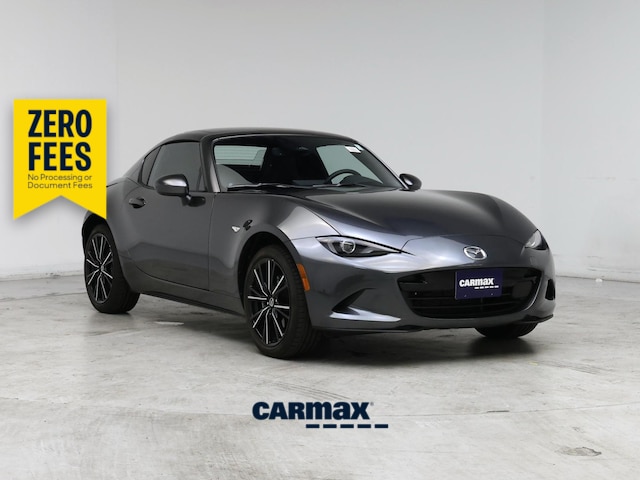 Gray 2025 Mazda MX-5 Miata Convertible Rear-Wheel Drive Automatic