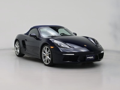 Blue 2017 Porsche 718 Boxster
