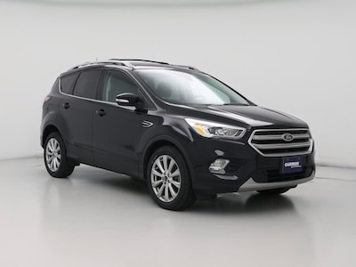Black 2017 Ford Escape Titanium