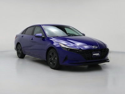 Blue 2023 Hyundai Elantra Hybrid Blue