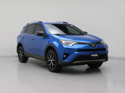 Blue 2017 Toyota RAV4 SE
