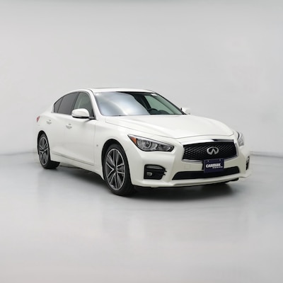 White 2015 Infiniti Q50 S