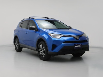 Blue 2017 Toyota RAV4 LE