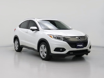 White 2019 Honda HR-V EX