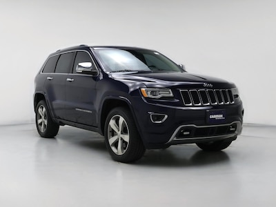 Blue 2015 Jeep Grand Cherokee Overland