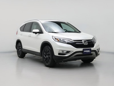 White 2015 Honda CR-V EX-L