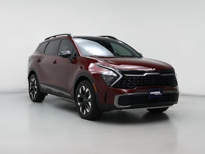 Red 2023 Kia Sportage PHEV X-Line