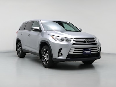 Silver 2019 Toyota Highlander LE Plus