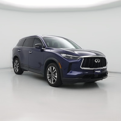 Blue 2023 Infiniti QX60 Luxe
