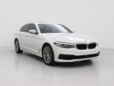 White 2019 BMW 540 I