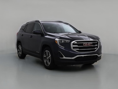 Blue 2019 GMC Terrain SLT