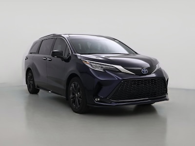 Blue 2024 Toyota Sienna Hybrid XSE