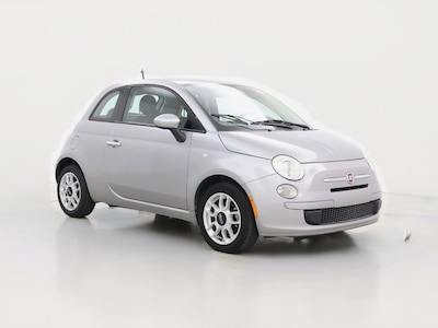 Silver 2015 Fiat 500 Pop