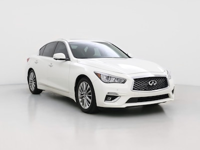 White 2022 Infiniti Q50 Luxe