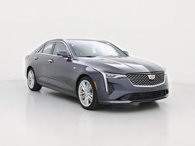 Gray 2021 Cadillac CT4 Premium Luxury