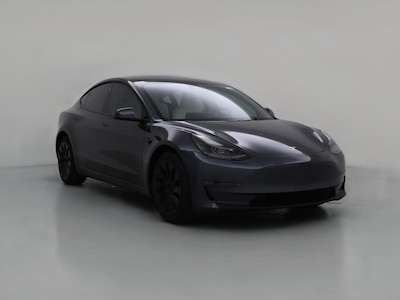 Gray 2023 Tesla Model 3