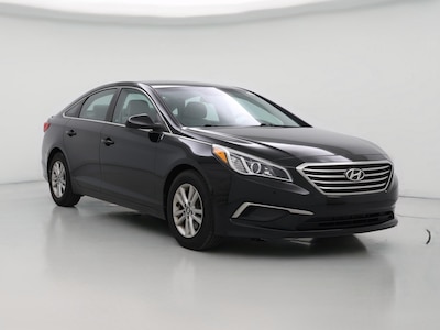 Black 2016 Hyundai Sonata SE