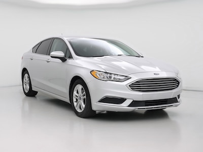Silver 2018 Ford Fusion SE