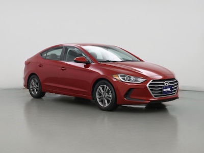 Red 2017 Hyundai Elantra SE