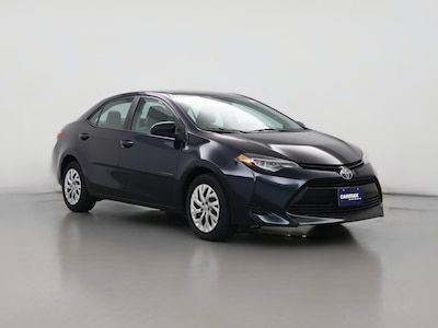 Blue 2017 Toyota Corolla LE