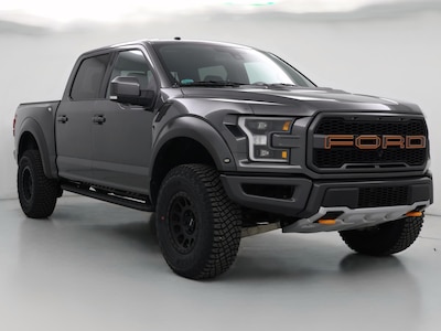 Gray 2018 Ford F150 SVT Raptor