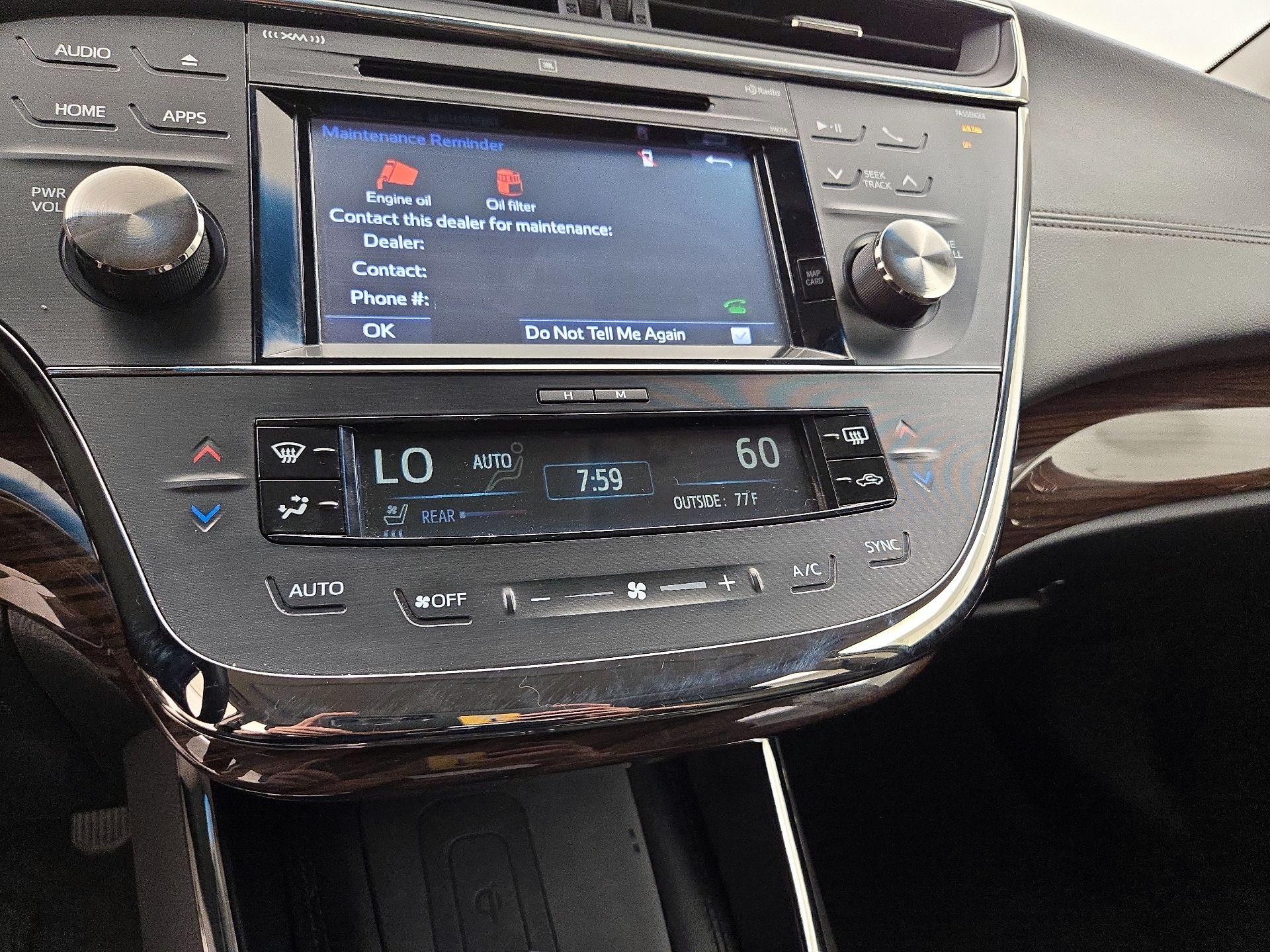 Thumbnail: 2015 Toyota Avalon - 17