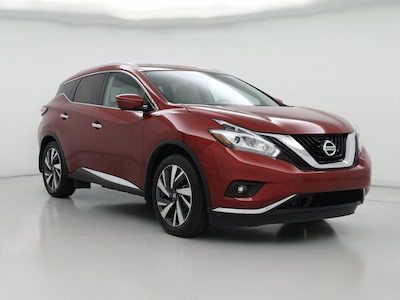 Red 2016 Nissan Murano Platinum