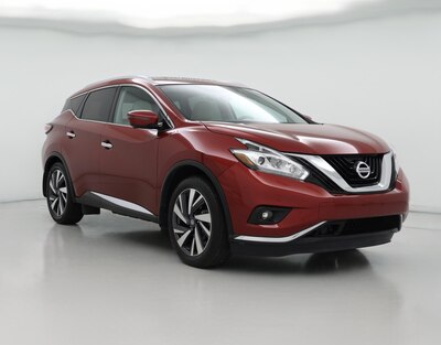 Red 2016 Nissan Murano Platinum