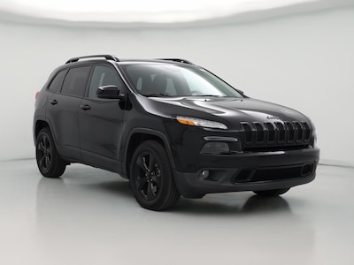 Black 2017 Jeep Cherokee High Altitude
