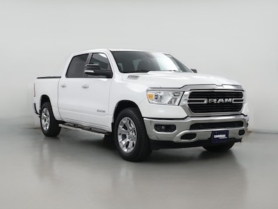 White 2019 Ram 1500 Bighorn
