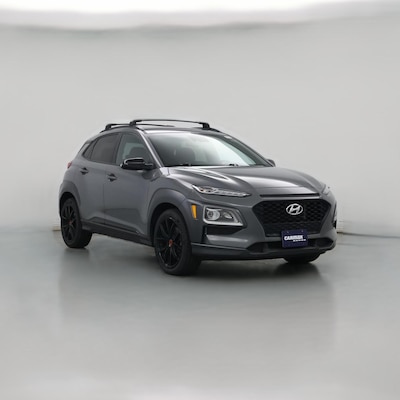 Gray 2021 Hyundai Kona Night