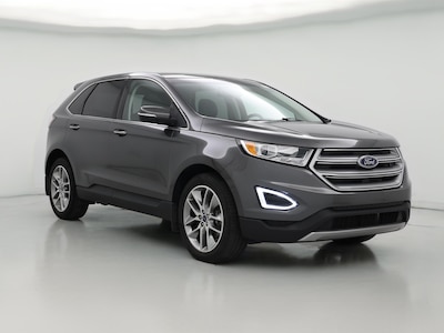 Gray 2017 Ford Edge Titanium